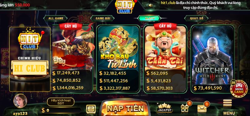 Game bài siêu hấp dẫn