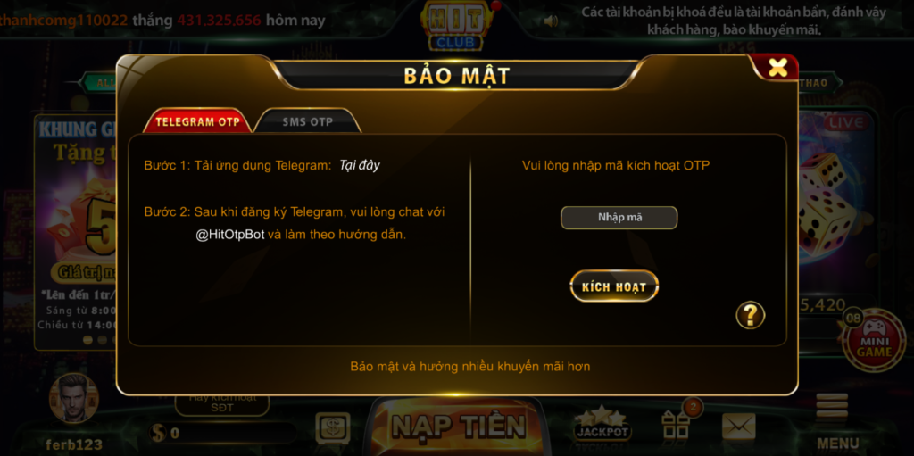 Rủi Ro Về Gian Lận và Lừa Đảo Khi Nạp Rút Tiền Hit Club