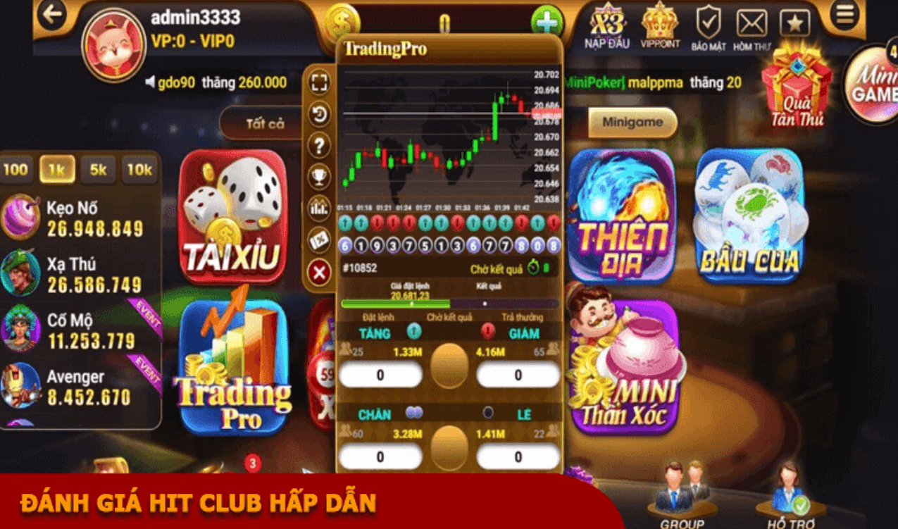 Ưu điểm nổi bật của Live Casino Hitclub