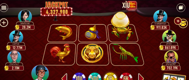 Bầu Cua Mini tại Hit Club - Trải nghiệm đỉnh cao